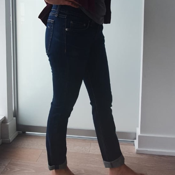 Rag & Bone Dre Skinny Boyfriend Jean Charing Sz 26 - Picture 2 of 4